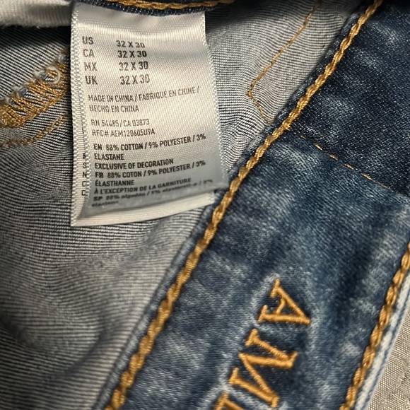 Wore once. New condition. Don’t like the rips - Picture 4 of 4